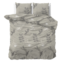 Dekbedovertrek Tessa Zand Bloemen 200x200 Cm Anti Allergie & Anti Huisstofmijt & Gezien Op TV Sleeptime - Dekbed-Discounter.nl