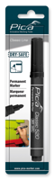 Pic A 520/46 permanent marker | 1-4mm | rond | zwart | blister - pi52046sb