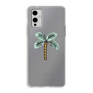 Palmboom: OnePlus 9 Transparant Hoesje