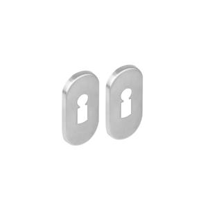 Intersteel Set van 2 sleutelrozettenTira ovaal RVS 4mm - 0035.341886