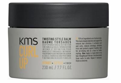 KMS Hair Crème Curl Up Twisting Style Balm 230ml