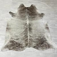 Koeienhuid bruin wit brindle 225x200cm M/L