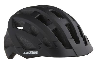 Lazer Compact DLX Helm Net+Led Zwart