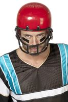 Helm American Football rood