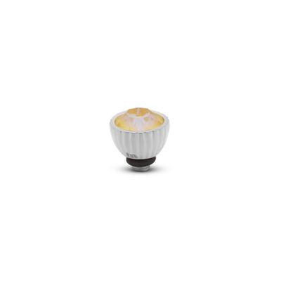 Melano Twisted Sunshine steentje Crystal Sunshine Delite Zilver