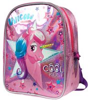 Perletti rugzak eenhoorn meisjes 31 cm roze - thumbnail