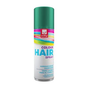 Carnaval haarverf - groen - spuitbus - 125 ml - haarspray