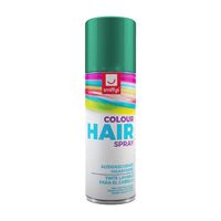 Carnaval haarverf - groen - spuitbus - 125 ml - haarspray Carnaval haarverf - groen - spuitbus - 125 ml - haarspray