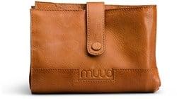 MUUD Billie Etui Whisky - Handgemaakt leren handwerketui C19x13cm - 27.5x38cm