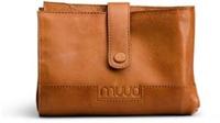 MUUD Billie Etui Whisky - Handgemaakt leren handwerketui C19x13cm - 27.5x38cm