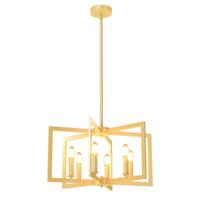 6-lichts Hanglamp Moderne Geometrische Hanglamp Industriële Metalen Hanglamp