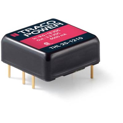 TracoPower THL 25-2411 DC/DC-converter, print 24 V/DC 5.1 V/DC 5 A 25 W Aantal uitgangen: 1 x Inhoud 1 stuk(s) TracoPower THL 25-2411 DC/DC-converter, print 24 V/DC 5.1 V/DC 5 A 25 W Aantal uitgangen: 1 x Inhoud 1 stuk(s)