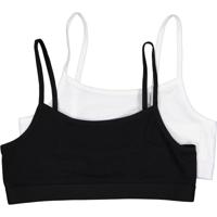 Tiener meisjes croptop 2-Pack - thumbnail