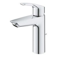 GROHE Eurosmart waterbesparende wastafelkraan m-size met trekwaste chroom 2339330E - thumbnail