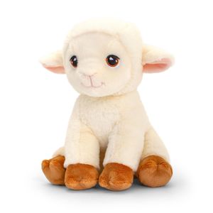 Pluche knuffel dier schaap/lammetjes 25 cm