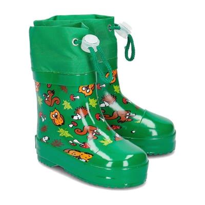 Playshoes regenlaarzen Bosdieren Groen-26