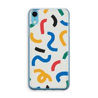 Illustratieve pop 2: iPhone XR Transparant Hoesje