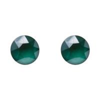 Biba Oorbellen met Swarovski Steentje Lt. Turquoise
