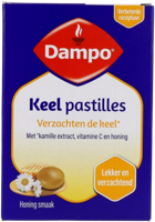 Dampo Keelpastilles Kamille, Honing & Vitamine C