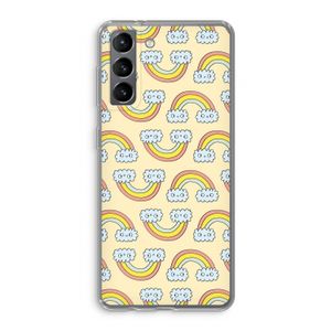 Regenboog: Samsung Galaxy S21 Transparant Hoesje