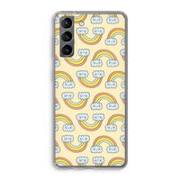 Regenboog: Samsung Galaxy S21 Transparant Hoesje