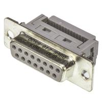 Harting 09662186500 D-sub female connector 180 ° Aantal polen: 15 Snijklem 1 stuk(s)