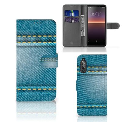 Sony Xperia 10 II | Wallet Case | met Pasjes | Jeans