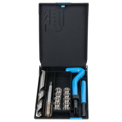 KS Tools 150.6100 Nirostaal schroefdraad reparatieset M12x1x17mm, 14-delig