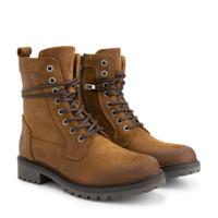 Travelin&apos; Women - lace-up boot casual - Cognac - Maat 37