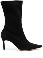 P.A.R.O.S.H. bottines Stivale 80 mm en cuir - Noir