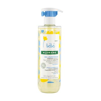 Klorane Bébé Gel Lavant Doux Corps et Cheveux au Calendula BIO 500ml