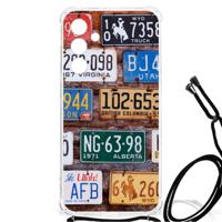 Samsung Galaxy A55 Anti-shock Hoesje met foto Kentekenplaten