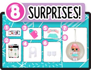 MGA Entertainment L.O.L. Surprise! Present Surpise Winter Chill pop