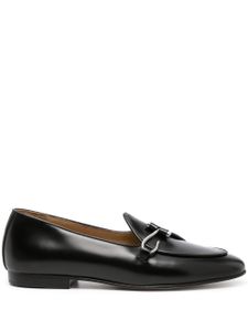 Edhen Milano mocassins Comporta en cuir - Noir