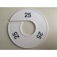 Maatring 11cm wit/zwart 25