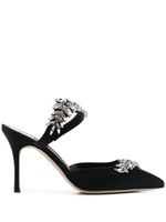 Manolo Blahnik escarpins Lurum 90 mm - Noir