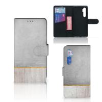 Xiaomi Mi Note 10 Lite | Book Style Case | Wood Concrete