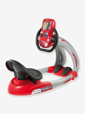 Rijsimulator Pilot V8 Driver SMOBY rood