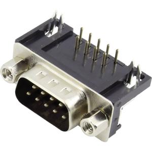 TRU COMPONENTS TC-6648084 D-sub male connector 90 ° Aantal polen: 9 Print 1 stuk(s)