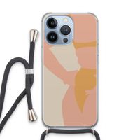 Bikini body: iPhone 13 Pro Transparant Hoesje met koord