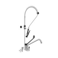 Keukenkraan - waterslang 1000 mm - kraan 255 mm - kliniekhendel Keukenkraan - waterslang 1000 mm - kraan 255 mm - kliniekhendel
