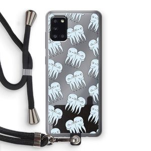 Octopussen: Samsung Galaxy A31 Transparant Hoesje met koord