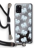 Octopussen: Samsung Galaxy A31 Transparant Hoesje met koord
