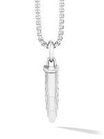 David Yurman x Robin Hood Foundation pendentif Unity Fund Empire en argent sterling