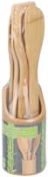 Spatelset 5 stuks hout - thumbnail