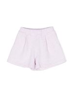 Bonpoint short évasé à taille élastiquée - Rose