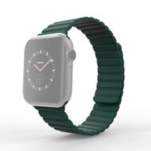 Siliconen Loop bandje - Groen - Geschikt voor Apple Watch 42mm / 44mm / 45mm / 49mm