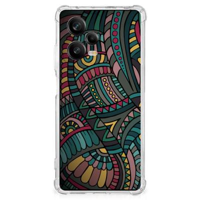 Xiaomi Redmi Note 12 Pro Plus Doorzichtige Silicone Hoesje Aztec Xiaomi Redmi Note 12 Pro Plus Doorzichtige Silicone Hoesje Aztec