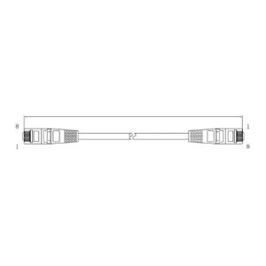 Phocos 391890 Cable Phocos PSW-H-BAT-CABLE-PYLON-2 Installatiekabel