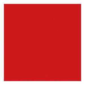 Creativ Company Textile color dekkende textielverf - rood, 50ml